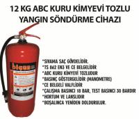 Kuru Kimyevi Tozlu Yangın Söndürme Cihazı, 12 Kg Yangın Tüpü