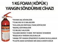 Foam Köpüklü Yangın Söndürme Cihazı, 1 Kg Yangın Tüpü